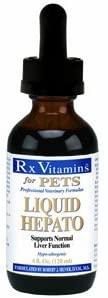 Liquid Hepato for Pets Original 4 oz by Rx Vitamins For Pets - Pet Shop Luna