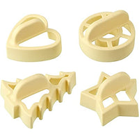 Zenker Cookie Cutters "Candy" With Handle, Silver, 3.15" - Pet Shop Luna