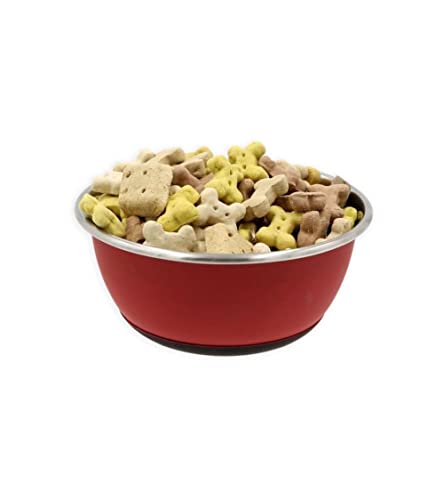 Agrobiothers Opaco Red Inox Bowl 500 ml – 13,5 cm - Pet Shop Luna