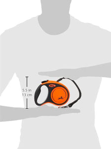 flexi Guinzaglio Xtreme – Tape Leash Orange – S - Pet Shop Luna