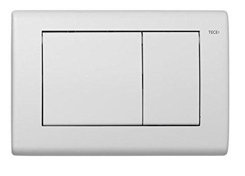 Tece Teceplanus Panel with press 2–Type Flushes White 9240322 - Pet Shop Luna