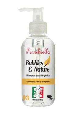 Shampoo per Cani Ipoallergenico con Clorexidina 250 ml - Pet Shop Luna