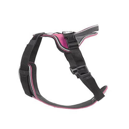 IDC Longwalk Y-Harness, Pink-Gray, Size: XL - Pet Shop Luna