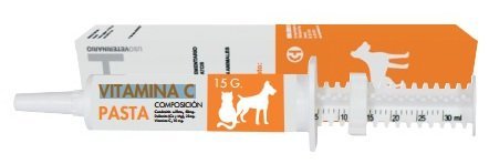 CHEMICAL IBERICA S.L. 08548 Vitamin C 15 ML Pasta (CH), Plastic - Pet Shop Luna