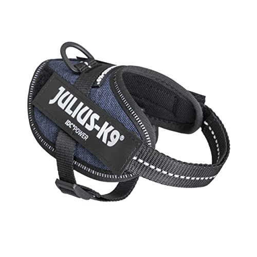 IDC Powerharness, Size: 2XS/Baby 2, Denim - Pet Shop Luna