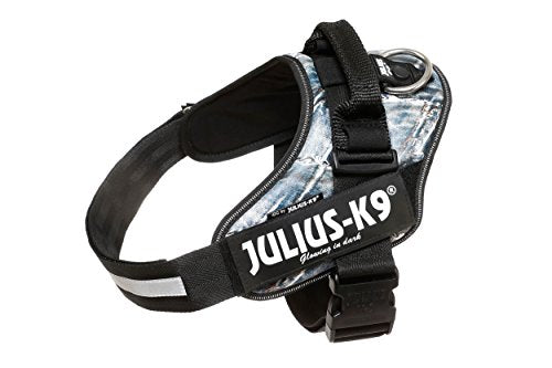 Julius-K9, 16IDC-JEANS-1, IDC Powerharness, dog harness, Size: 1, Jeans - Pet Shop Luna