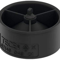 TECE 660015 drainline - Sifone, Superpiatto, antiodore e anti parassiti, Nero, 2.4 cm altezza, 4.8 cm diametro - Pet Shop Luna
