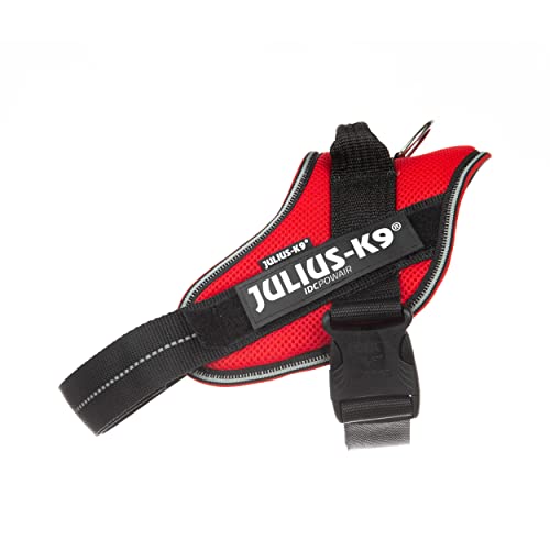 Julius-K9 Dog Harness, Red, M/0 - Pet Shop Luna