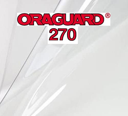 Oraguard 270 Stone Chip Protective Film, Paint Protection Film, Transparent, Self-Adhesive, 1 m x 15 cm, Universal - Pet Shop Luna