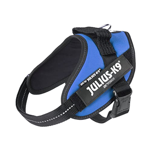 Julius-K9, 16IDC-B-M, IDC Powerharness, dog harness, Size: S/Mini, Blue - Pet Shop Luna