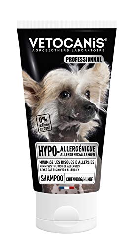 Vetocanis Sensitive Skin Hypoallergenic Shampoo for Dogs, 0.308 kg - Pet Shop Luna