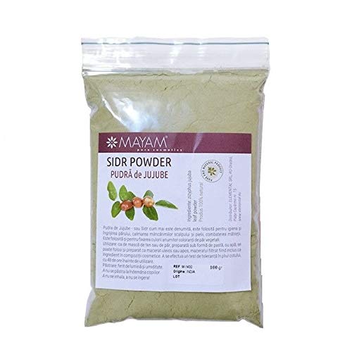 Sidr Jujube in polvere, 100 g, Mayam - Pet Shop Luna