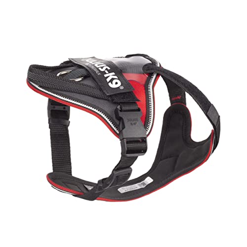 IDC Longwalk Y-Harness, Red-Gray, Size: 2XS - Pet Shop Luna