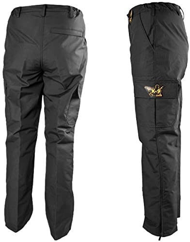 Julius K9 10UHSW+50 K9 Upper-Trousers, Black, Waterproof, Breathable Size 50, Nero - Pet Shop Luna