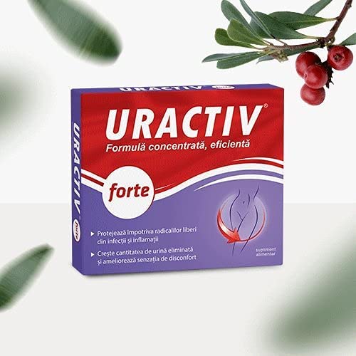 Uractiv Forte, 10 Capsules, Fiterman Pharma - Pet Shop Luna