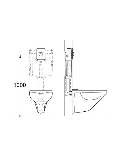 GROHE 38862000 Skate Actuation Plate, StarLight Chrome - Pet Shop Luna