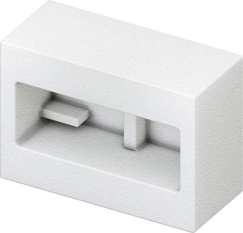 TECE 9030029 Bare Wall Protection Block for Flush Mounted WC Wall Plates - Pet Shop Luna