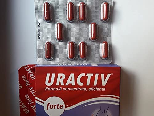 Uractiv Forte, 10 Capsules, Fiterman Pharma - Pet Shop Luna