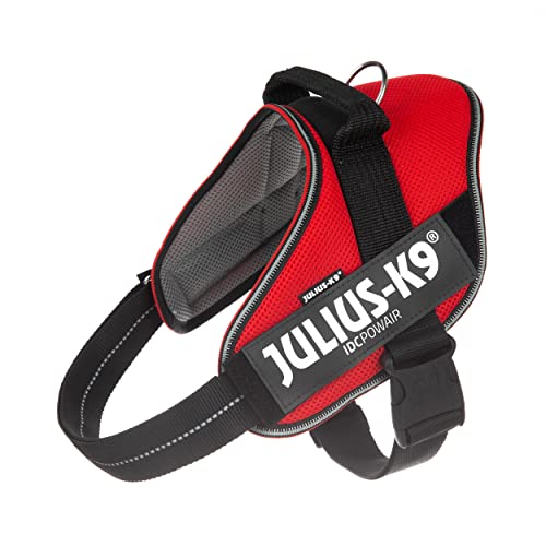 Julius-K9 IDC Powair Harness, Size: XL, Red - Pet Shop Luna