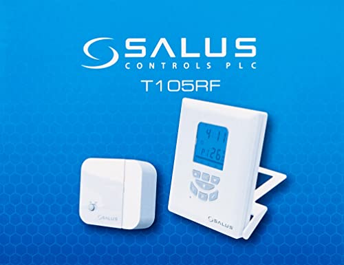 Salus T105RF - Termostato digitale programmabile con avviamento ritardato - Pet Shop Luna