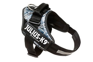 Julius-K9, 16IDC-JEANS-1, IDC Powerharness, dog harness, Size: 1, Jeans - Pet Shop Luna