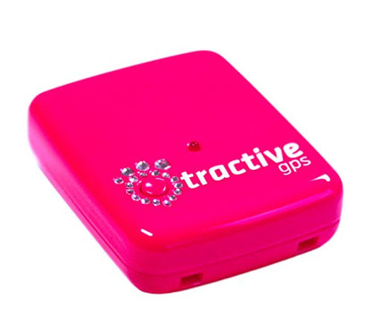 Tractive Special Edition GPS Tracking Device with Crystals from Swarovski, Pink - Pet Shop Luna