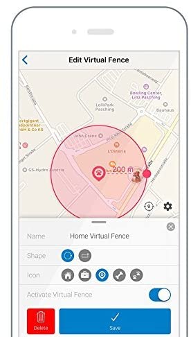 Localizzatore GPS Tractive per cani e gatti, impermeabile, adatto per ogni collare - Pet Shop Luna