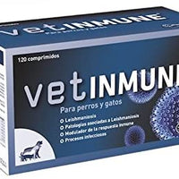 Vetinmune 120 Pills Leishmaniasis, Infections, Energy Tonic for Dogs & Cats - Pet Shop Luna