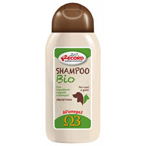 Ferplast Record Shampoo per Cani e Gatti Bio con Omega3. Linea Bio Natura - Pet Shop Luna