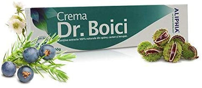 DR. BOICI CREMA 60g - reumatiche, dolori muscolari e articolari; Rapido sollievo di muscoli e dolori articolari, tendovaginiti, Lombalgia, Arthrits - Pet Shop Luna