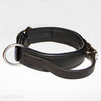 Julius-K9 Eco Leather Collar with Handle (45 cm Long) - Pet Shop Luna