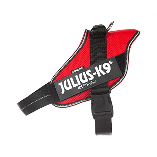 Julius-K9 IDC Powair Harness, Size: XL, Red - Pet Shop Luna