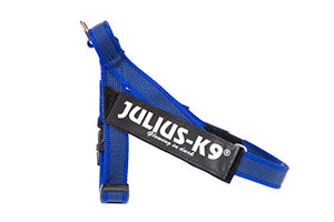 Julius-K9 | IDC-Belt Harness | Size: 1 | Chest Measurement: 25-33,5"/63-81 cm | Blue - Pet Shop Luna