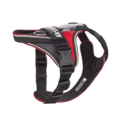 IDC Longwalk Y-Harness, Red-Gray, Size: XS - Pet Shop Luna