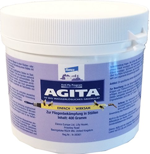 AGITA® 10 WG granuli - 400 g - insetticidi Contro la Mosca - Pet Shop Luna