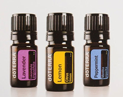 doTERRA Essential Oils Introductory Kit (Limone, Menta Piperita & Lavanda) 5ml - Pet Shop Luna