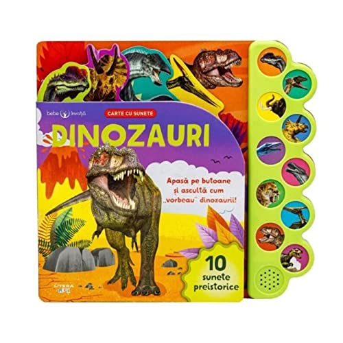 Bebe Invata. Dinozauri. Carte Cu Sunete - Pet Shop Luna