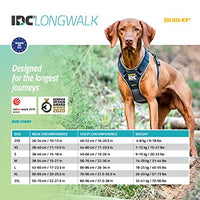 IDC Longwalk Y-Harness, Red-Gray, Size: XS - Pet Shop Luna