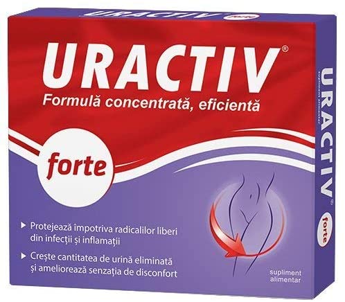 Uractiv Forte, 10 Capsules, Fiterman Pharma - Pet Shop Luna