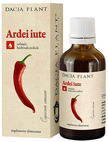 Cayenne Tincture (Capsicum Anuum) Tincture 50 ml 100% Natural - Pet Shop Luna