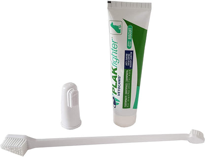 Vetocanis Biscuit Taste Triple Actions Dental Hygiene Kit for Dogs, 0.08506 kg - Pet Shop Luna