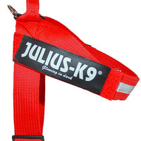 Julius K9 IDC Imbracatura a Chiusura per Cintura Rosso - Pet Shop Luna