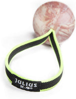 Julius-K9 Palla Duoplay con manico di colore fluorescente - caucciù - Pet Shop Luna
