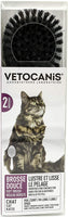 Vetocanis Gentle Grooming Massage brush for Cats, Gray, 0.140989 kg - Pet Shop Luna
