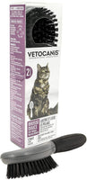 Vetocanis Gentle Grooming Massage brush for Cats, Gray, 0.140989 kg - Pet Shop Luna

