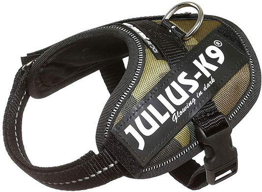 Julius-K9, 16IDC-C-B2, IDC Powerharness, dog harness, Size: Baby 2, Camouflage - Pet Shop Luna