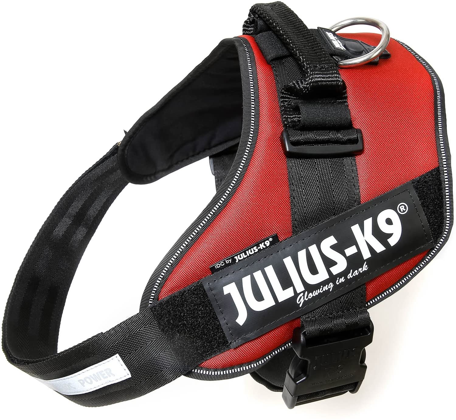 Julius-K9, 16IDC-BOR-3, IDC Powerharness, dog harness, Size: 3, Bordeaux-Brown - Pet Shop Luna