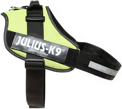 JULIUS-K9, 16IDC-NE-3, IDC-Powerharness, Size: 3, Neon Green - Pet Shop Luna