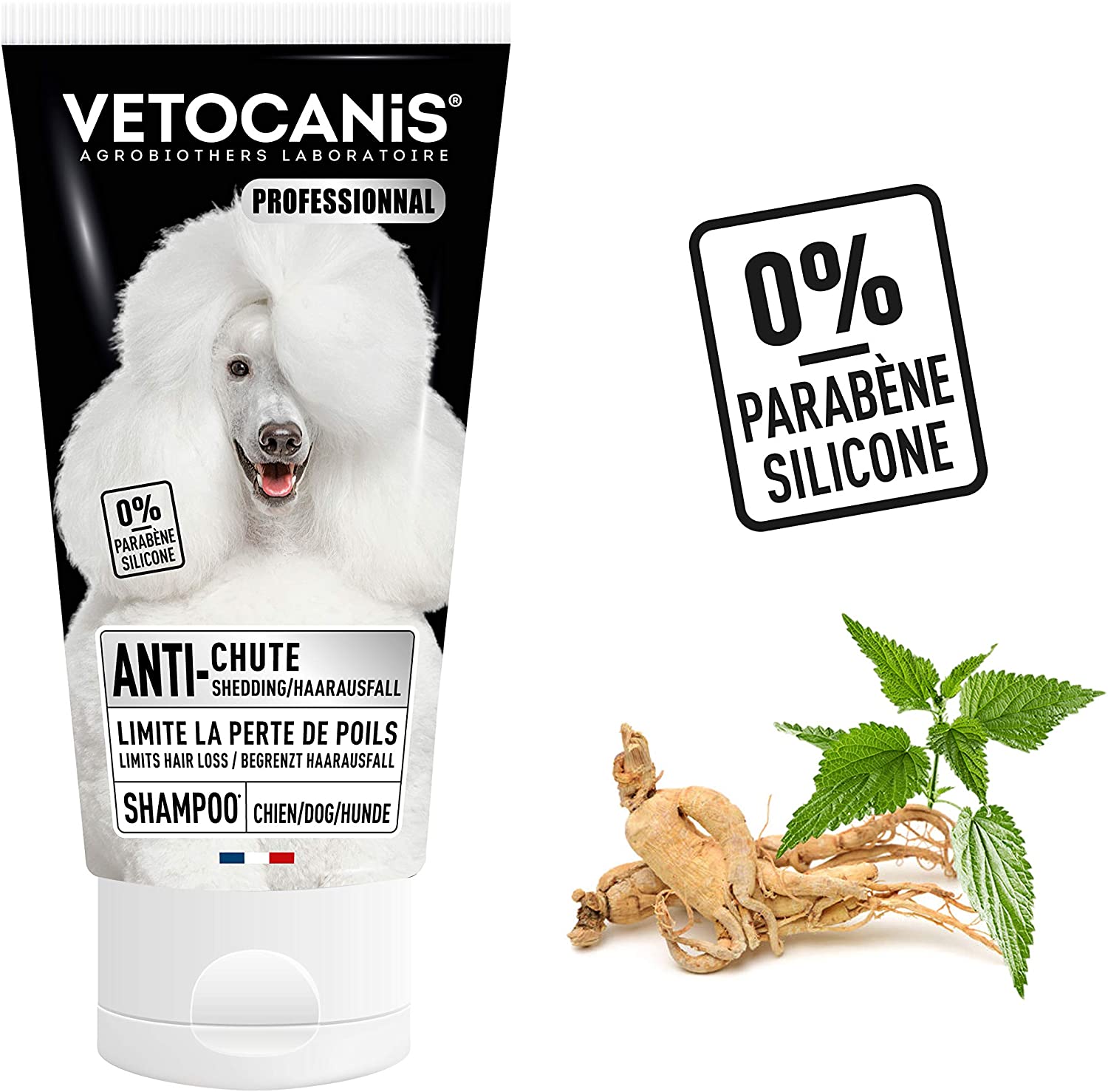 Vetocanis Anti Hair Loss Shampoo for Dogs, 0.308 kg - Pet Shop Luna