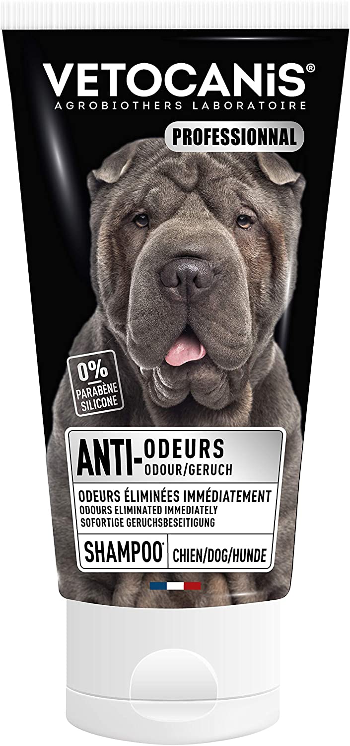 Shampoing antiodeur chien VETOCANIS - Pet Shop Luna